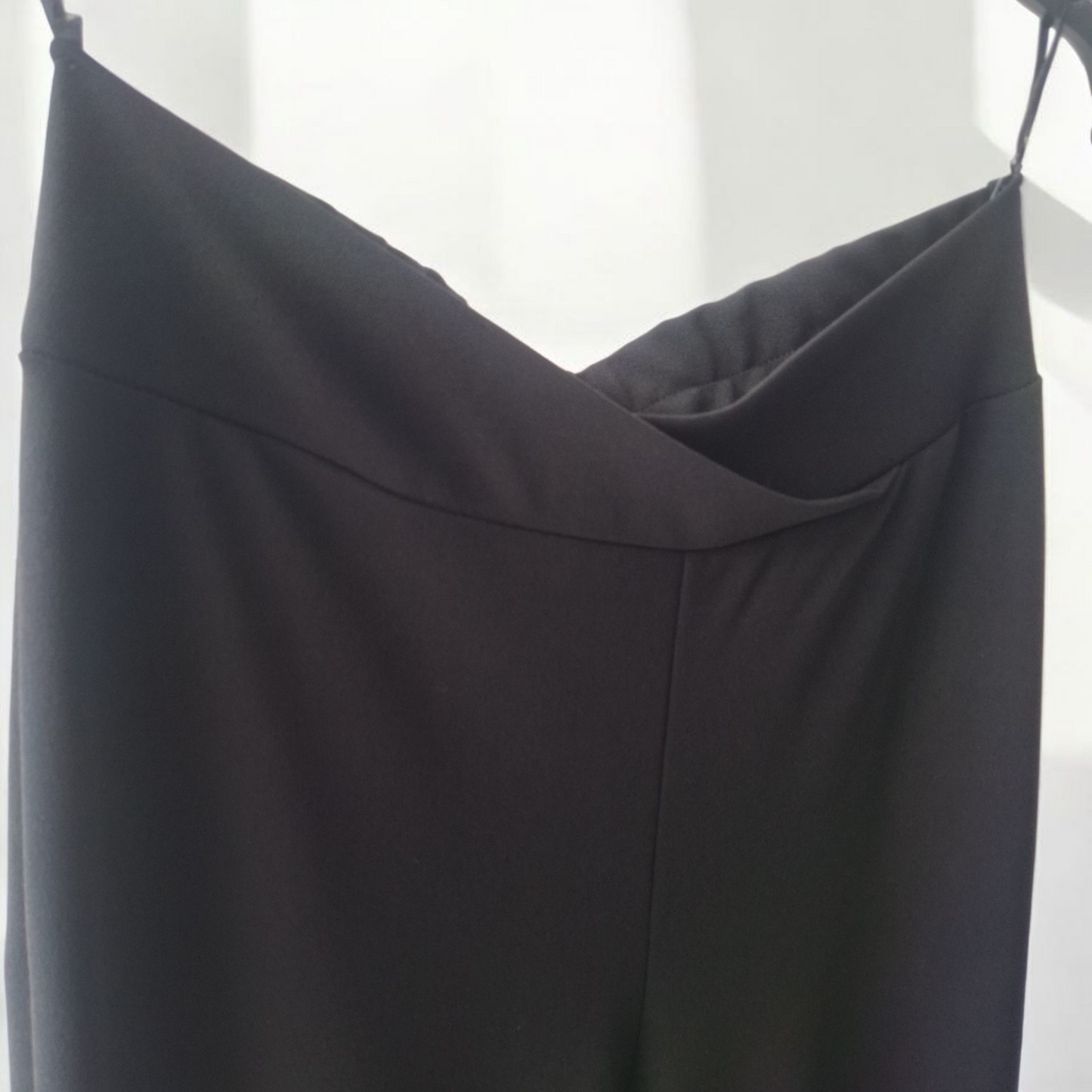 PLUS SIZE ΠΑΝΤΕΛΟΝΑ ΜΑΥΡΗ ΚΑΜΠΑΝΑ