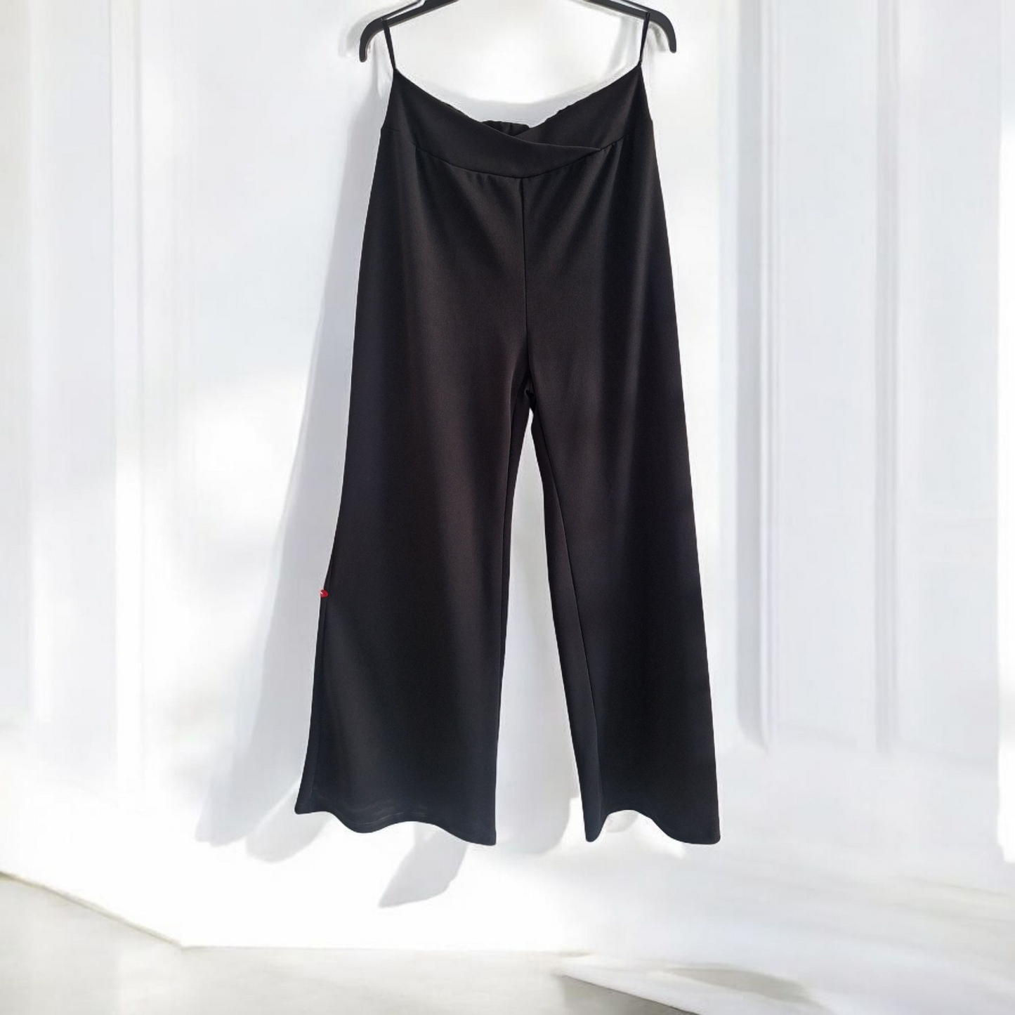 PLUS SIZE ΠΑΝΤΕΛΟΝΑ ΜΑΥΡΗ ΚΑΜΠΑΝΑ