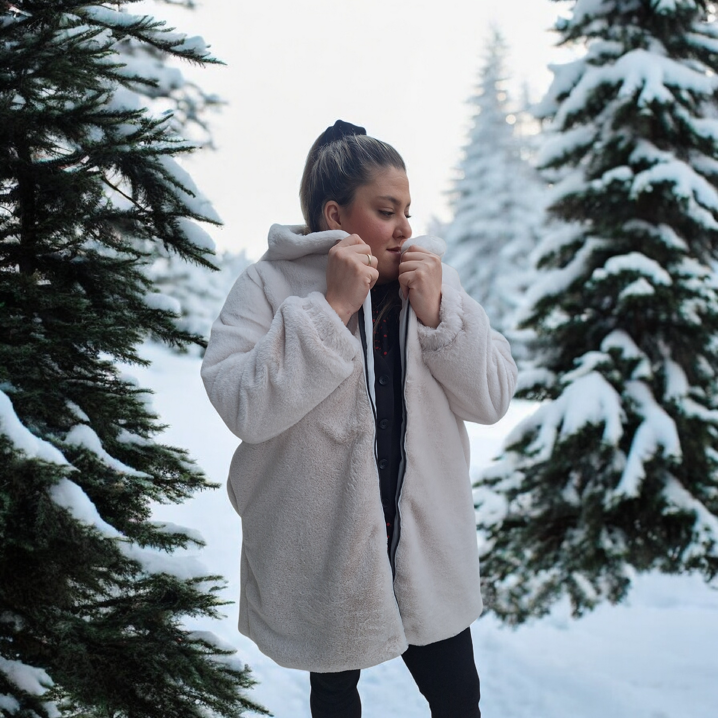 Fur Elegance white Γουνάκι
